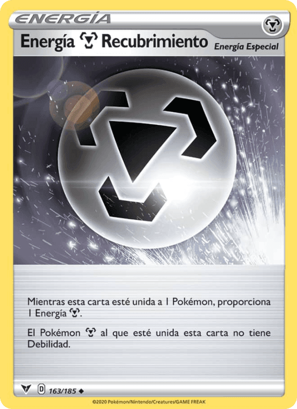 Energía Metal Recubrimiento, carta 163 de Voltaje Vívido