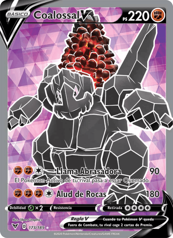 Coalossal V, card 173 from Voltaje Vívido