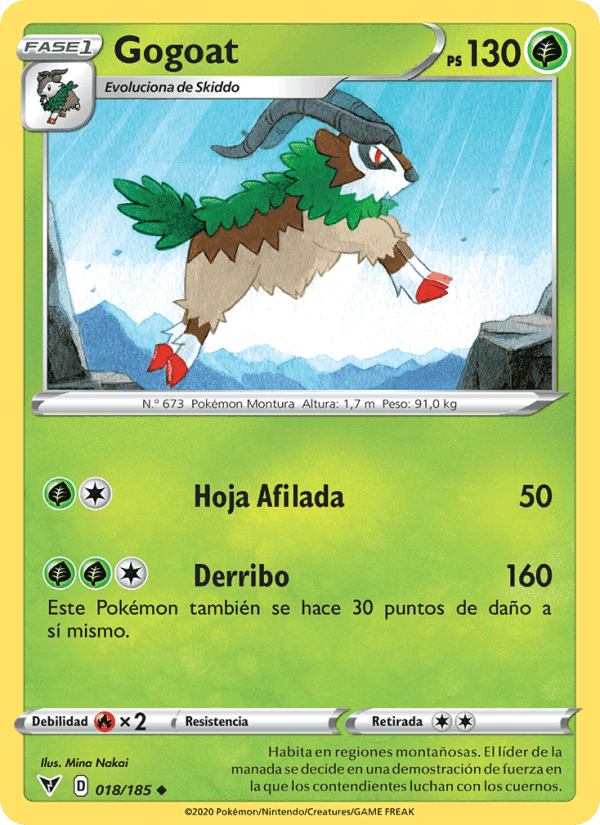 Gogoat, carta 18 de Voltaje Vívido