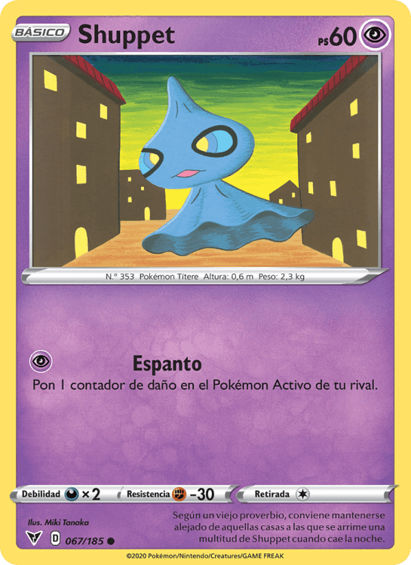 Shuppet, carta 67 di Voltaje Vívido