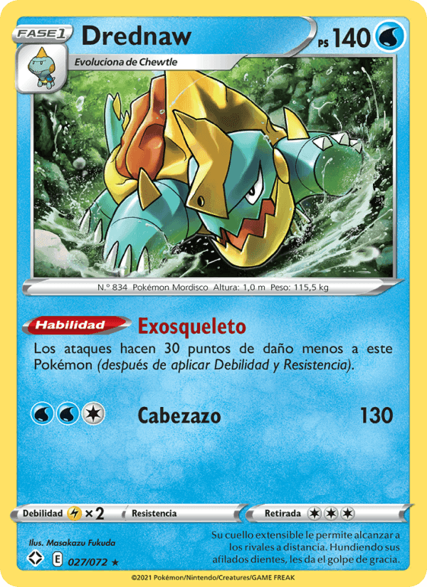 Drednaw, carte 27 de Destinos Brillantes