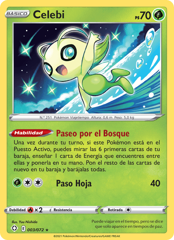 Celebi, carta 3 de Destinos Brillantes