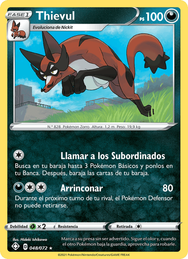 Thievul, carte 48 de Destinos Brillantes