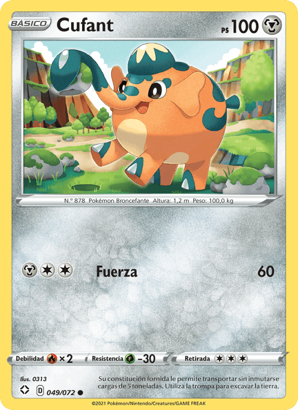 Cufant, carte 49 de Destinos Brillantes