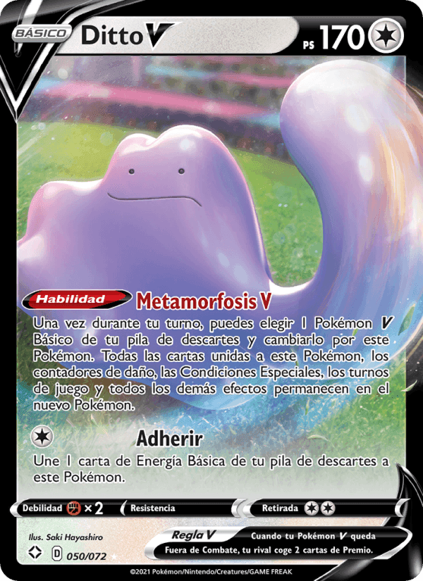 Ditto V, carte 50 de Destinos Brillantes
