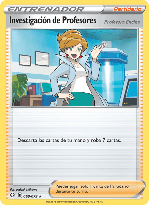 Investigación de Profesores, carte 60 de Destinos Brillantes