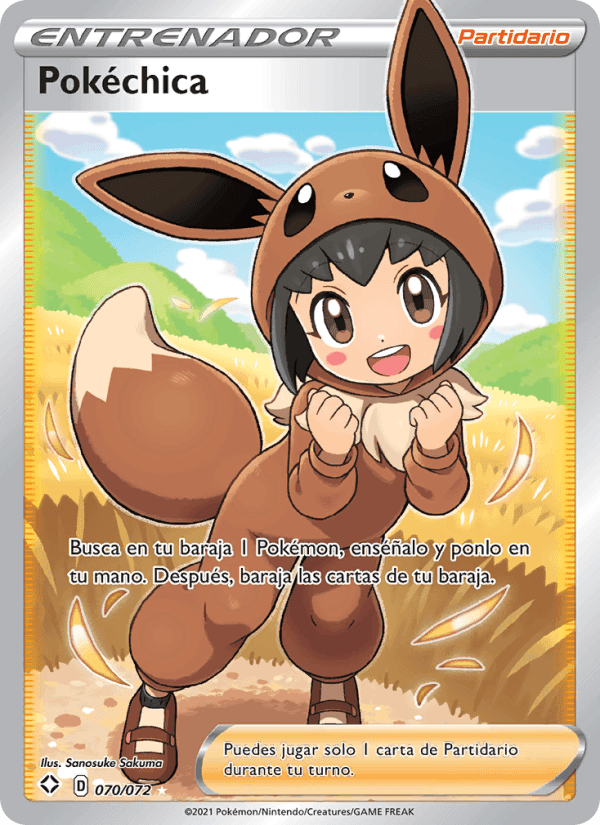 Pokéchica, card 70 from Destinos Brillantes