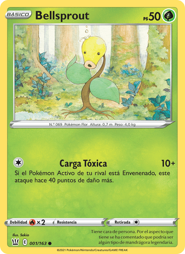 Estilos de Combate の 1 番、Bellsprout
