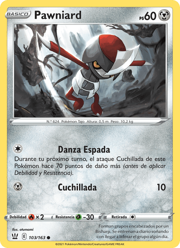 Pawniard, card 103 from Estilos de Combate