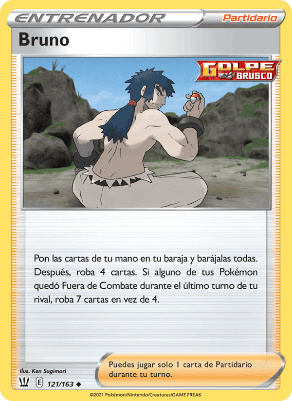 Bruno, card 121 from Estilos de Combate