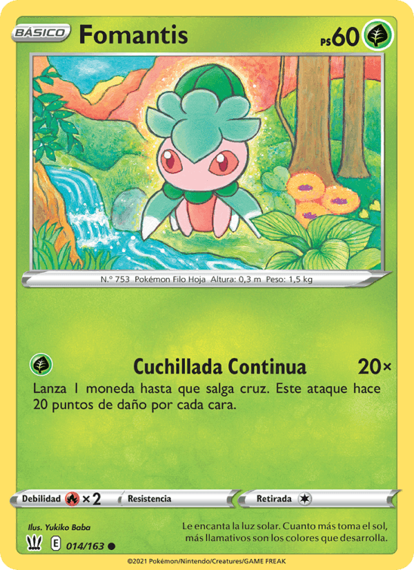 Fomantis, card 14 from Estilos de Combate