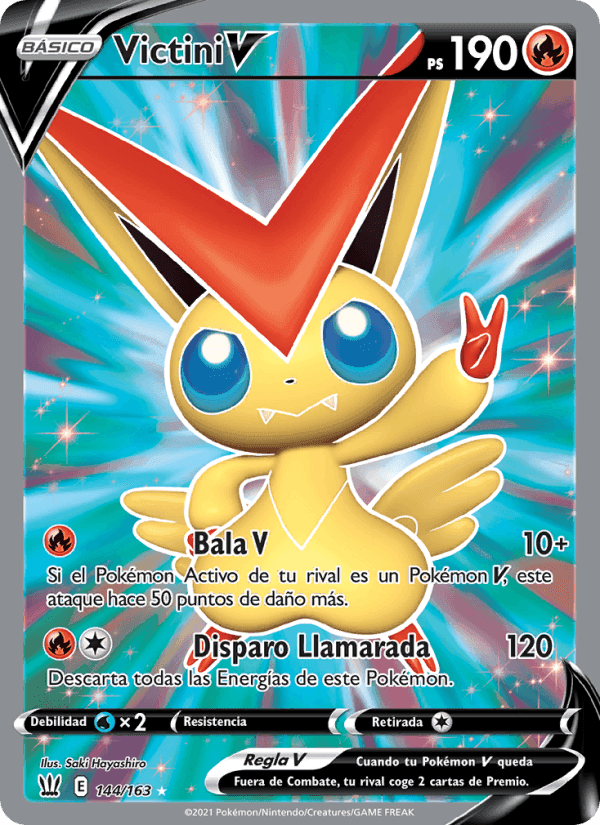 Victini V, carta 144 di Estilos de Combate