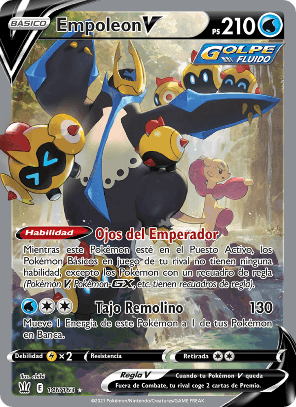 Empoleon V, carta 146 di Estilos de Combate