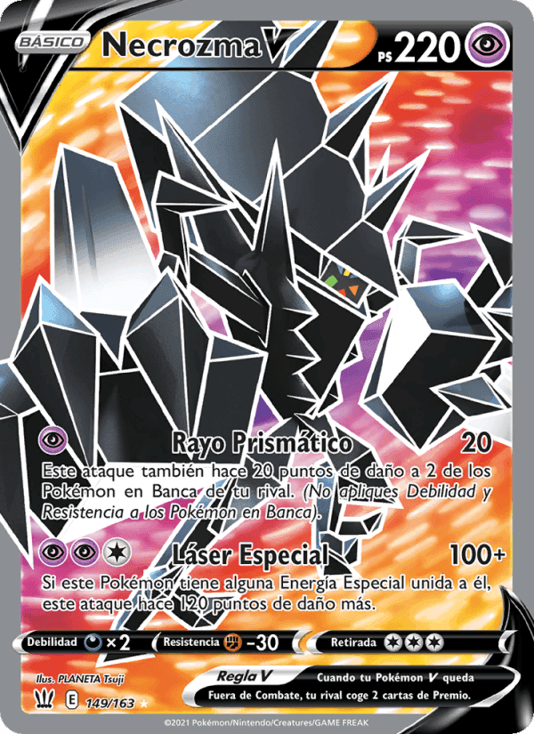 Necrozma V, carta 149 de Estilos de Combate