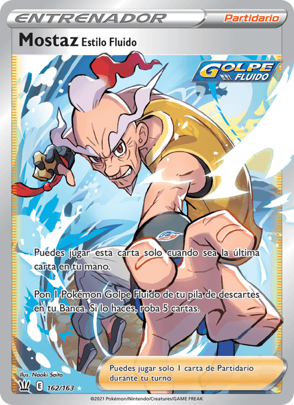 Mostaz Estilo Fluido, card 162 from Estilos de Combate