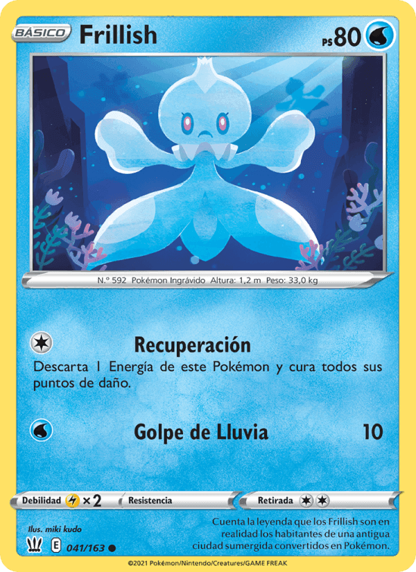 Frillish, carta 41 de Estilos de Combate