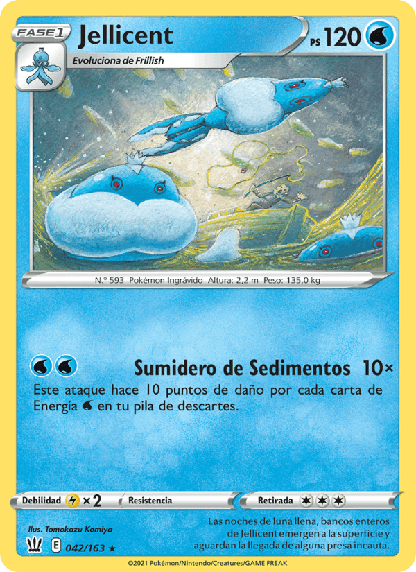 Jellicent, carta 42 de Estilos de Combate