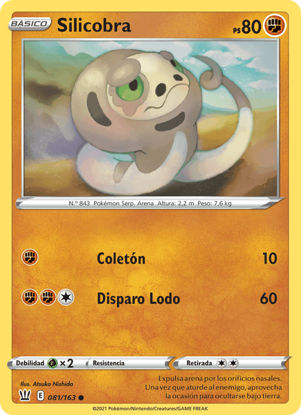 Silicobra, carta 81 de Estilos de Combate