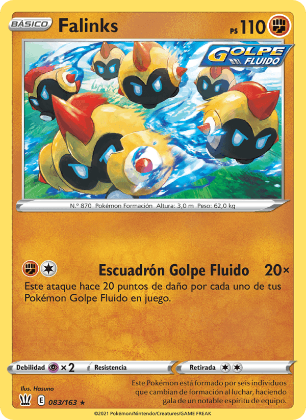 Falinks, carta 83 de Estilos de Combate