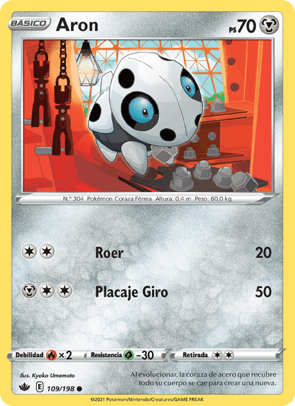 Aron, carta 109 de Reinado Escalofriante
