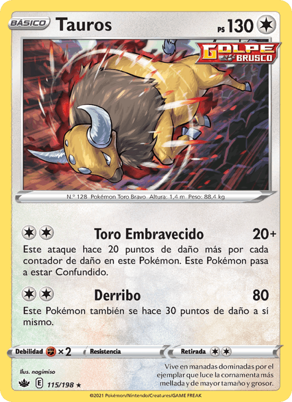 Tauros, carta 115 de Reinado Escalofriante