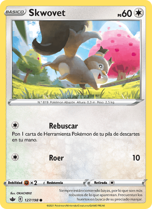 Skwovet, carta 127 de Reinado Escalofriante