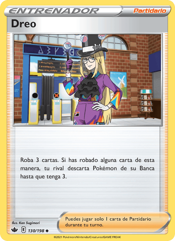 Dreo, card 130 from Reinado Escalofriante