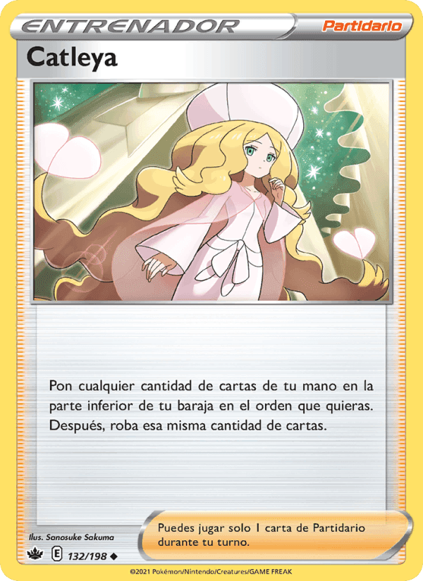 Catleya, card 132 from Reinado Escalofriante