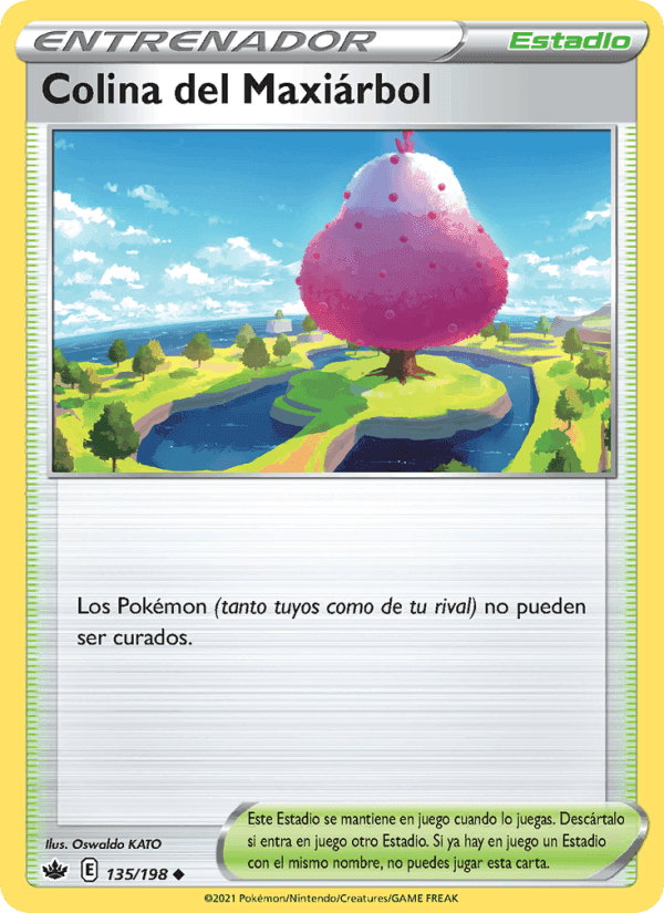 Colina del Maxiárbol, carta 135 de Reinado Escalofriante