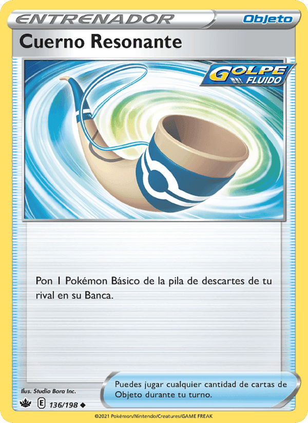 Cuerno Resonante, carta 136 de Reinado Escalofriante