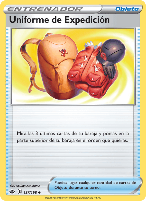 Uniforme de Expedición, carta 137 de Reinado Escalofriante