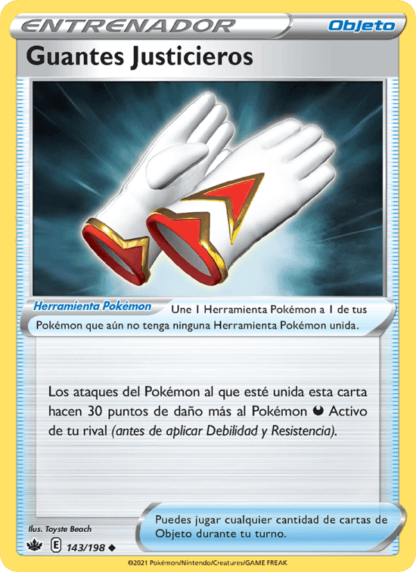 Guantes Justicieros, carta 143 de Reinado Escalofriante