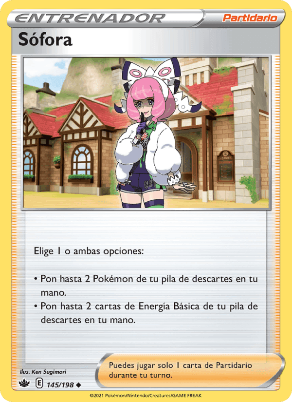 Sófora, card 145 from Reinado Escalofriante