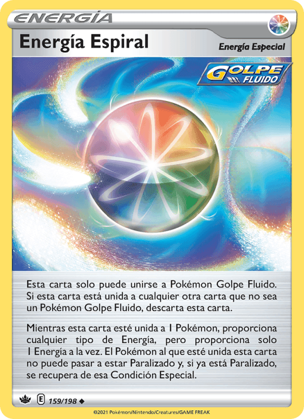 Energía Espiral, carta 159 de Reinado Escalofriante