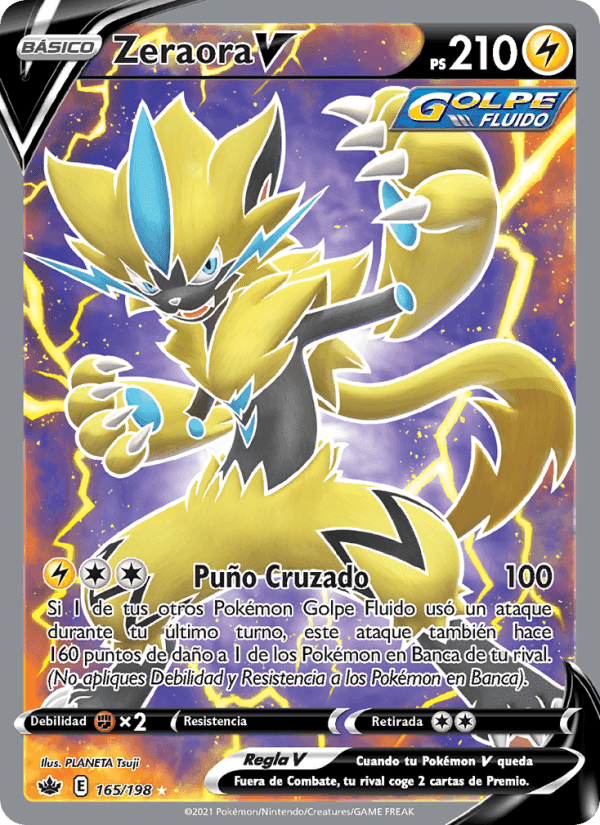 Reinado Escalofriante の 165 番、Zeraora V