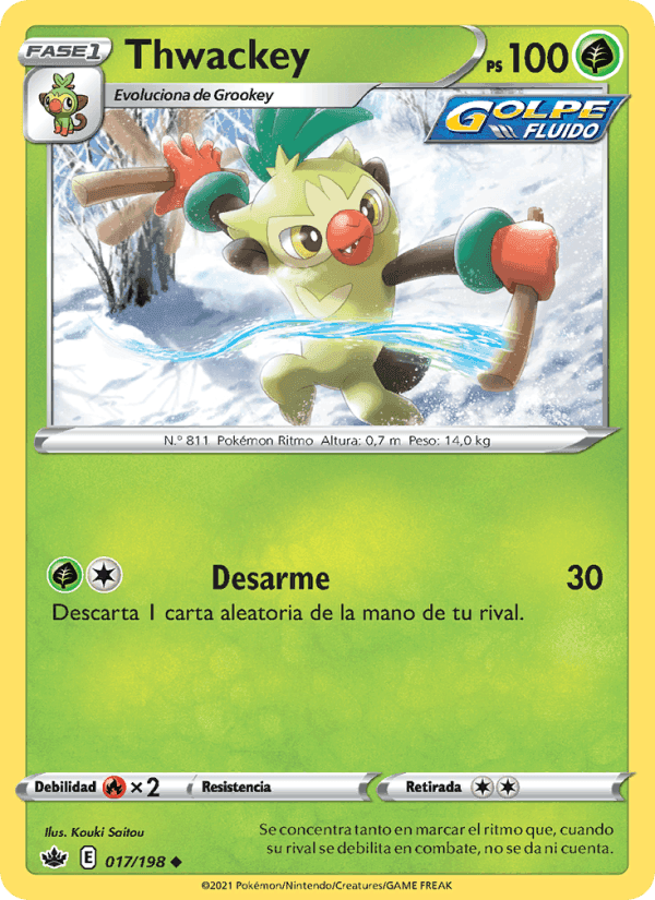 Thwackey, carta 17 di Reinado Escalofriante
