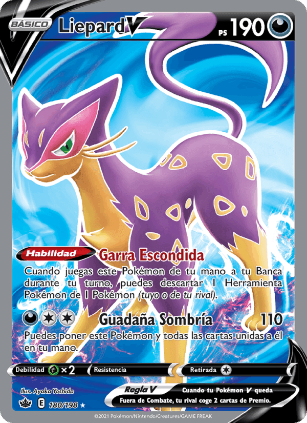Liepard V, carta 180 de Reinado Escalofriante