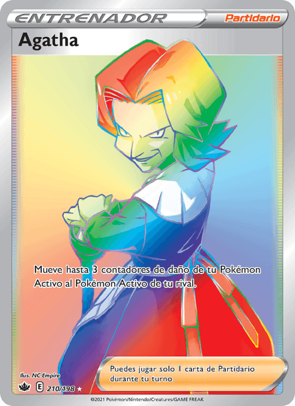 Agatha, card 210 from Reinado Escalofriante