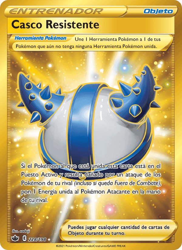 Casco Resistente, carte 228 de Reinado Escalofriante