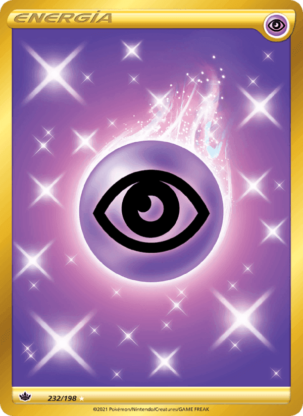Energía Psíquica, card 232 from Reinado Escalofriante