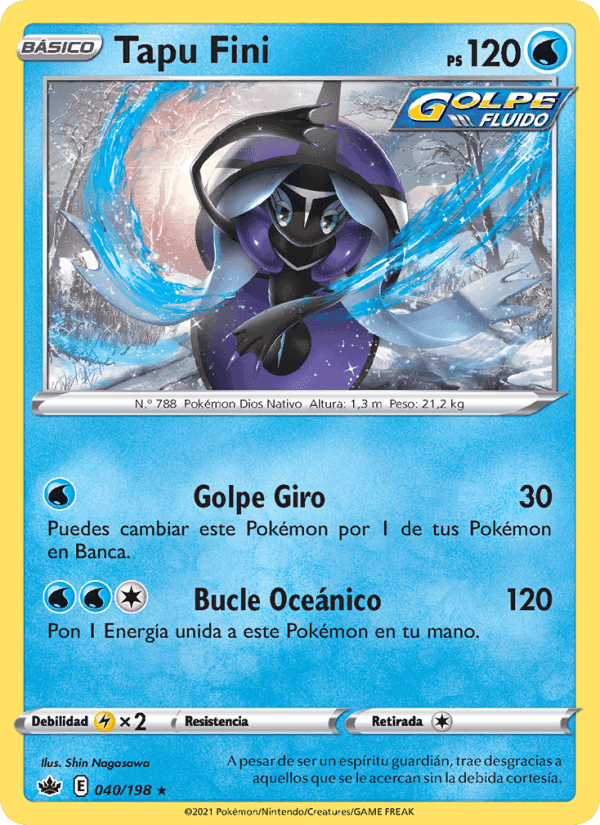 Tapu Fini, carte 40 de Reinado Escalofriante