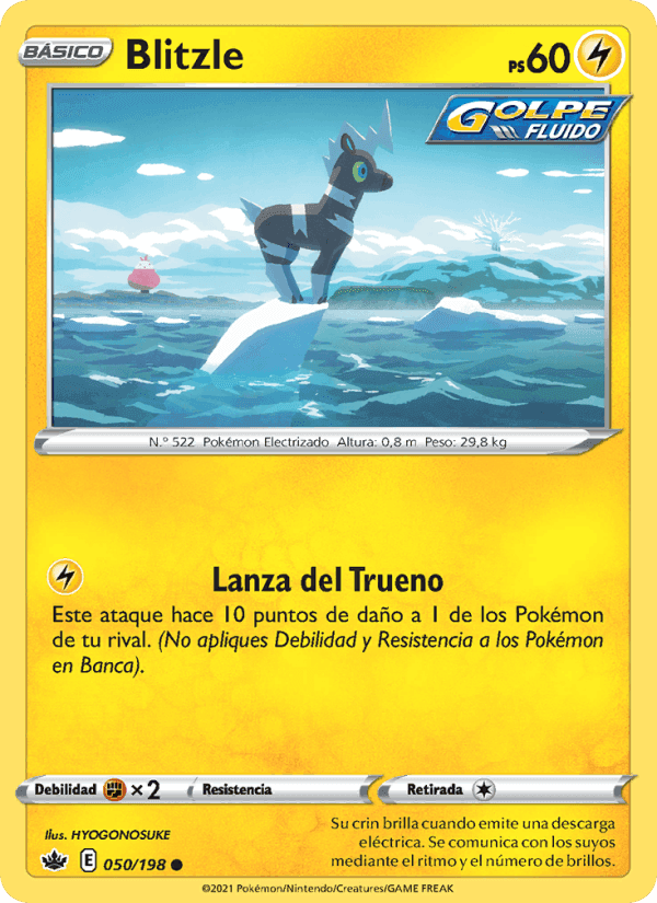 Blitzle, carta 50 di Reinado Escalofriante