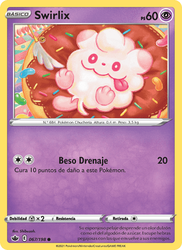 Swirlix, card 67 from Reinado Escalofriante