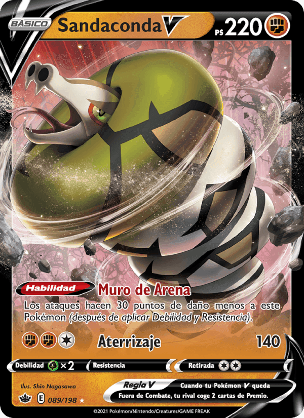 Sandaconda V, carta 89 de Reinado Escalofriante