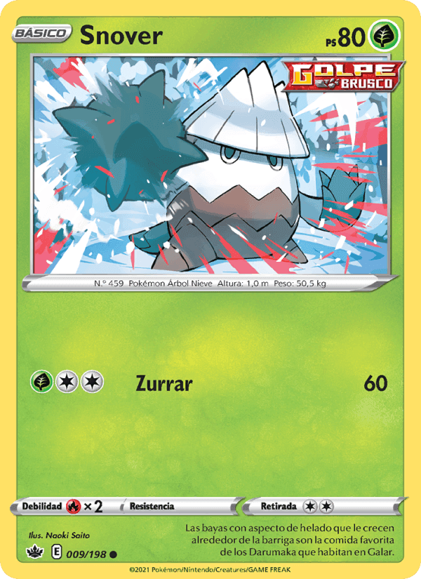 Snover, carte 9 de Reinado Escalofriante