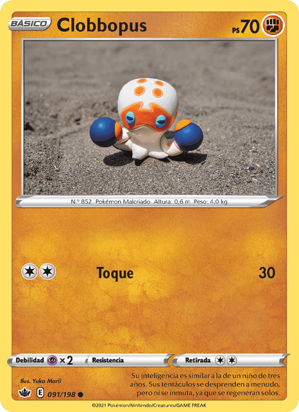 Clobbopus, carta 91 de Reinado Escalofriante
