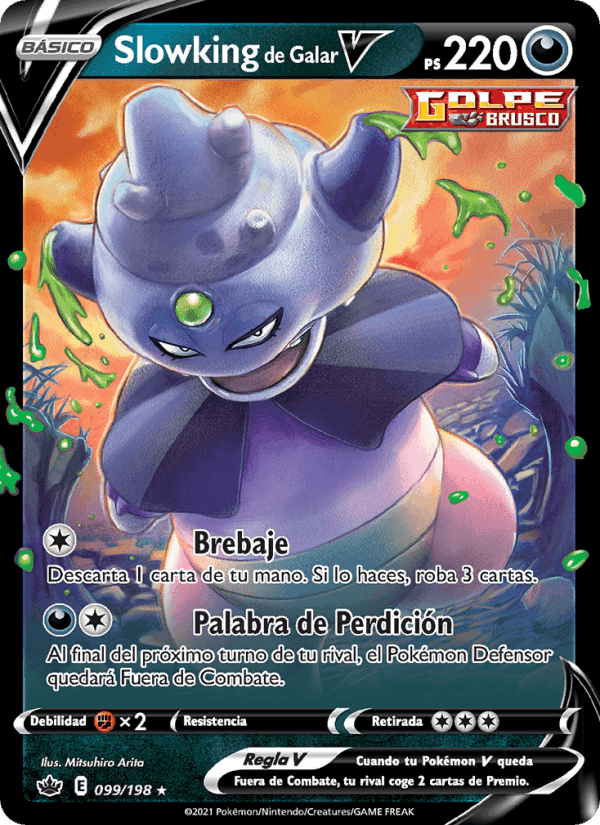 Slowking de Galar V, carta 99 de Reinado Escalofriante
