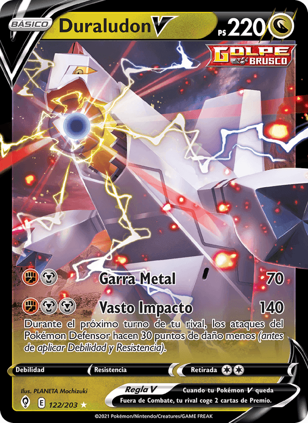 Duraludon V, card 122 from Cielos Evolutivos