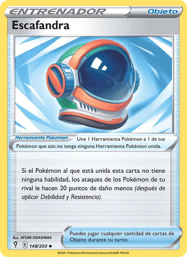 Escafandra, card 148 from Cielos Evolutivos
