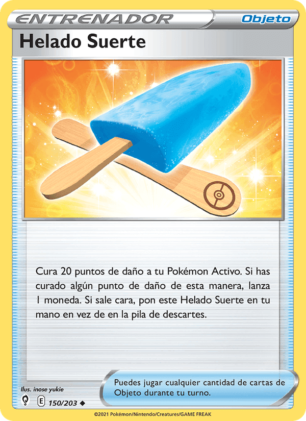 Helado Suerte, card 150 from Cielos Evolutivos